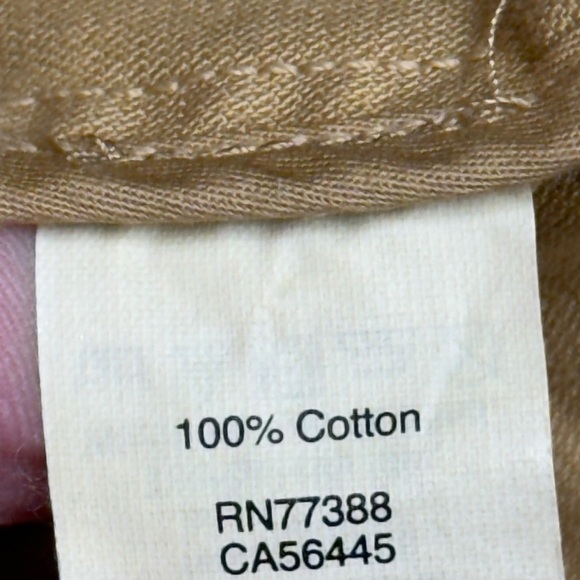 Madewell Prospect Jacket Utility Canvas Full Zip in Dark Sahara Neutral Size XXS - Picture 15 of 16